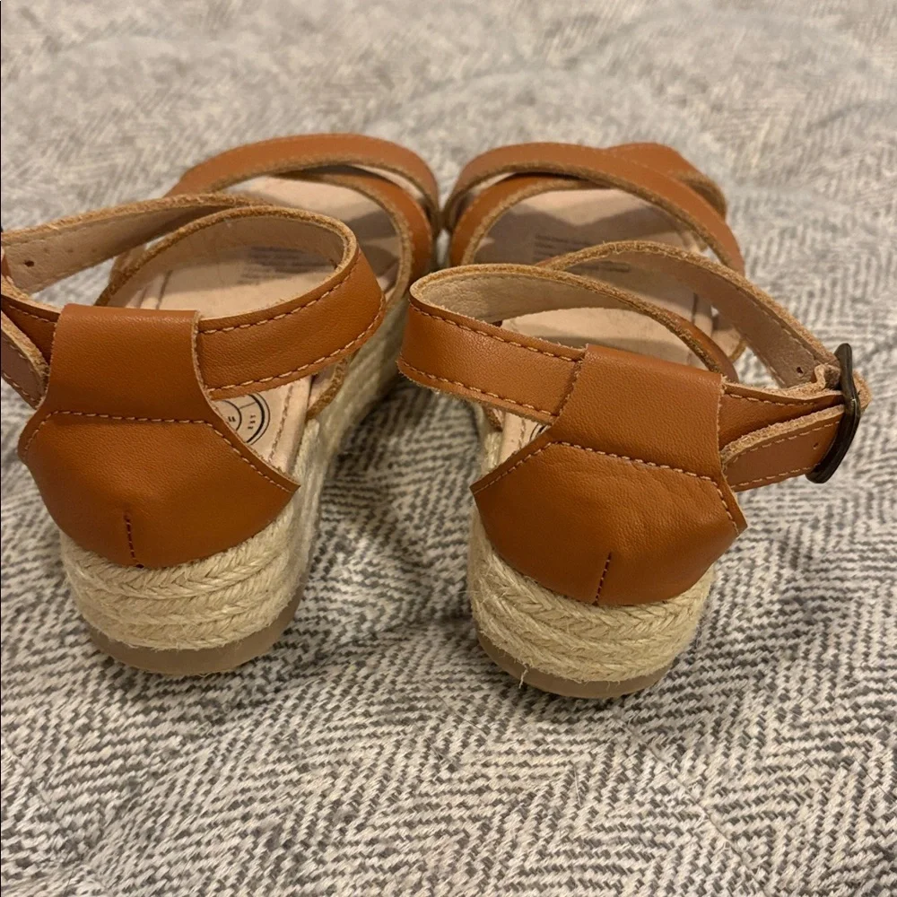 Whim + Wander by Sweethoney leather sandals size 6